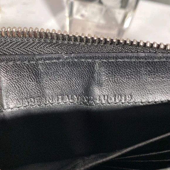 Authentic Christian Dior Cannage Leather Zippy Long Wallet - Picture 10 of 17